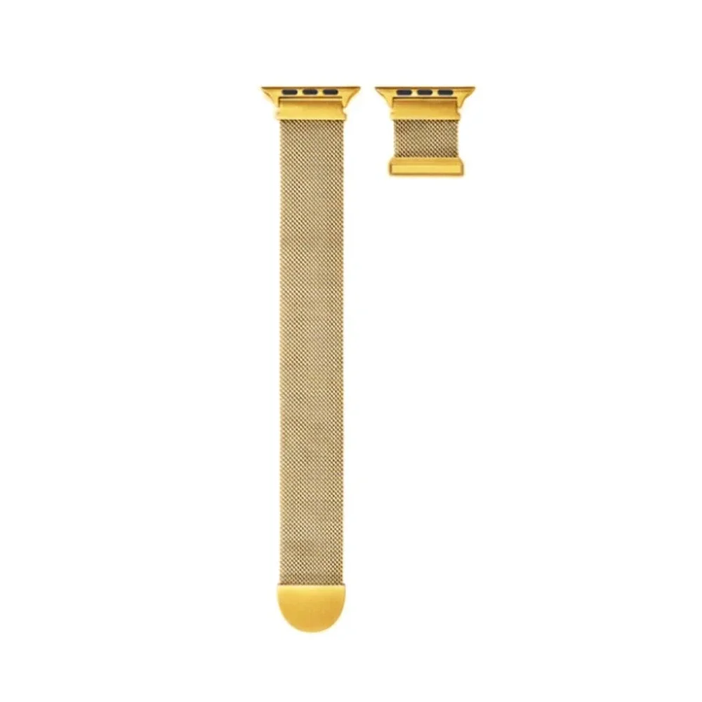 POSHTECH Stainless Steel Mesh AppleWatch Band Gold